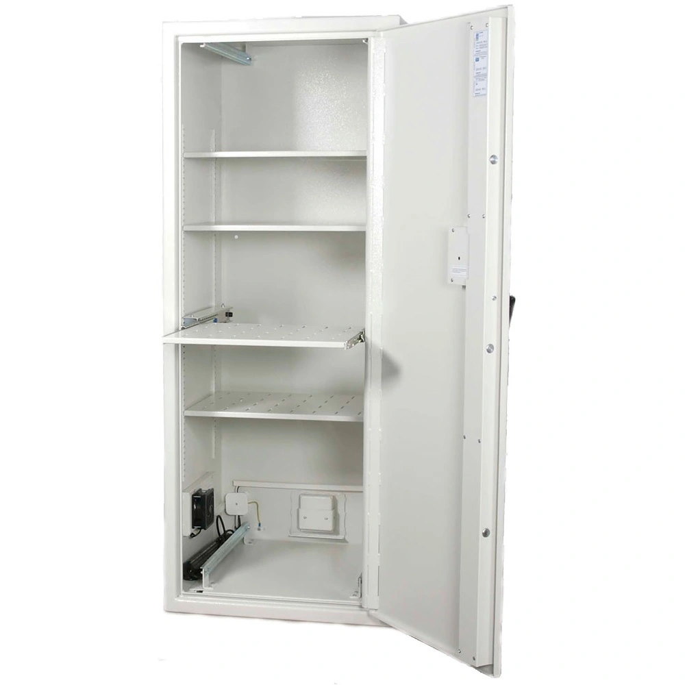 Serverskåp, Säkerhetsklassat, Ventilerat, 3 hyllplan, SERVER190D