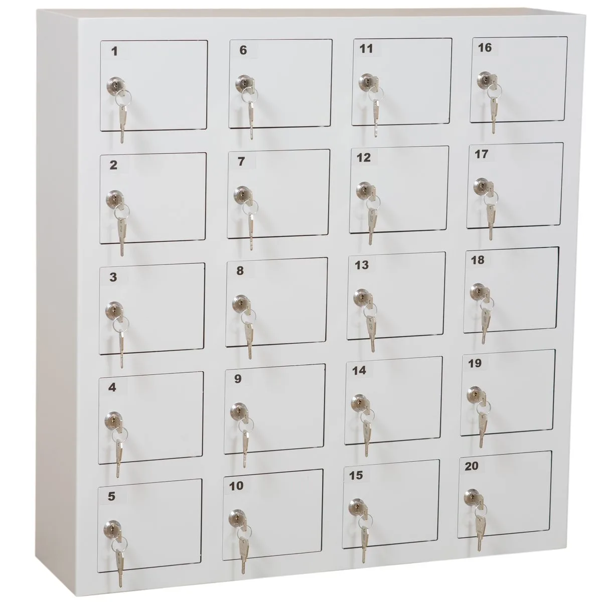 Mobilförvaringsskåp, 20 fack, Småfacksskåp för telefoner, SMG-20N