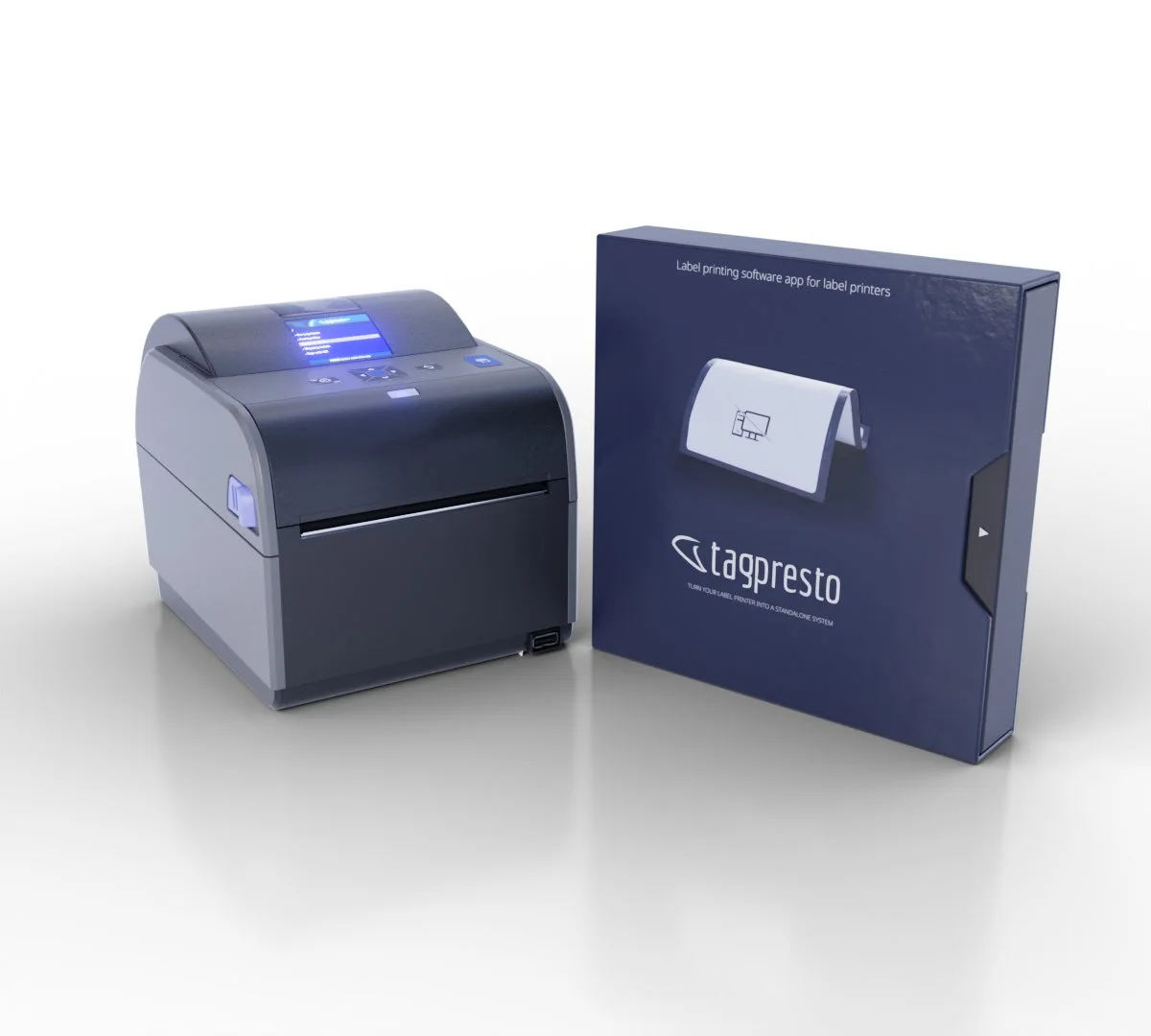 Gör din etikettskrivare till ett fristående etikettsystem, Tagpresto Pro