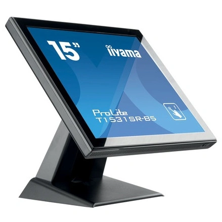 Touchskärm, 15 tum, VGA, HDMI, DisplayPort, TFT, iiyama ProLite T1531SR