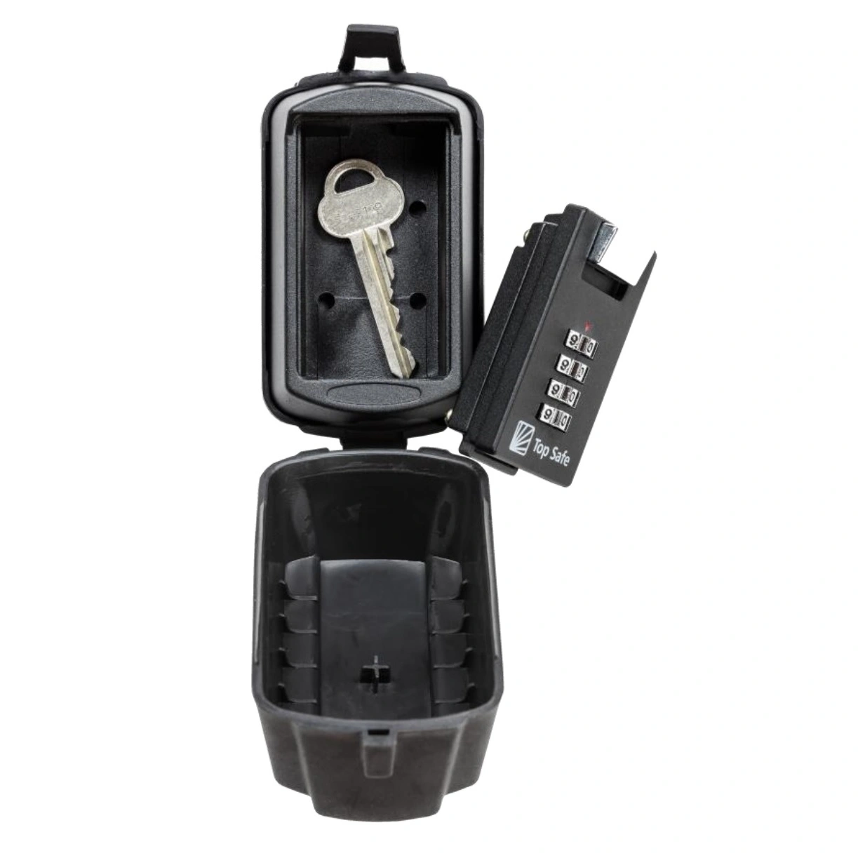 Nyckelgömma med snurrkombination, T1