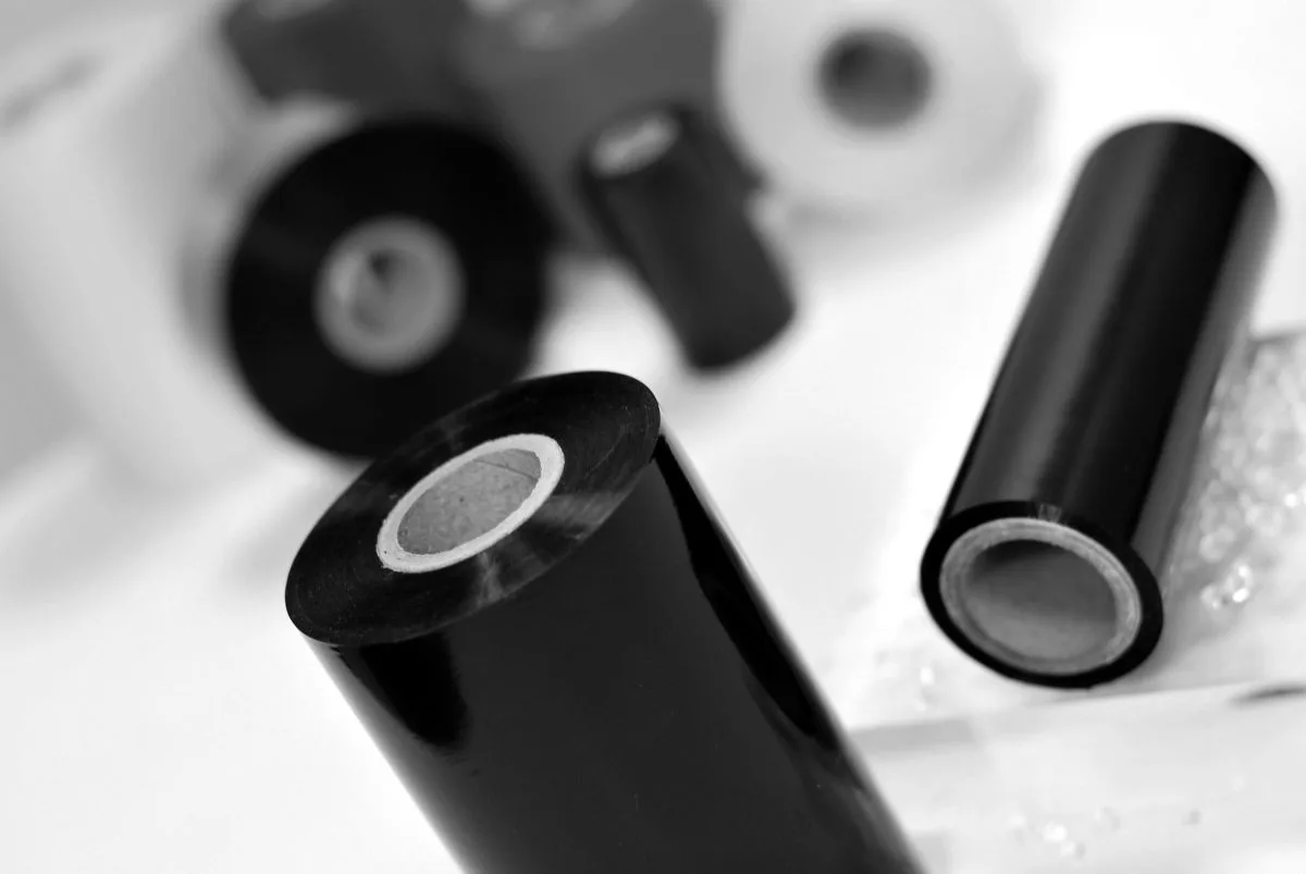 Termotransferband, ARMOR AWR 470, Vax, 110 mm x 74 m Ø 12,7 mm