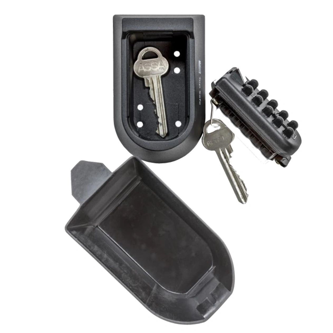 Nyckelgömma med mekaniskt kodlås, T7