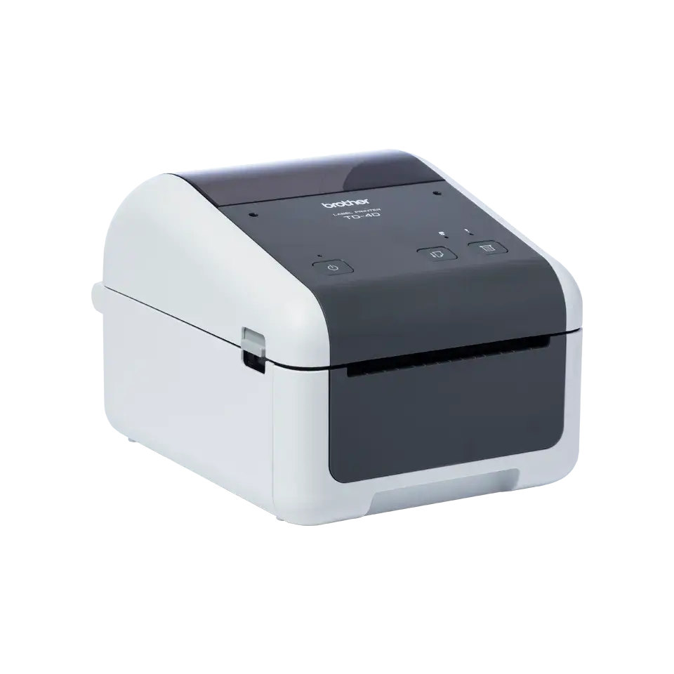 Etikettskrivare, Direkttermo, 203 dpi, USB-anslutning, Brother TD-4D