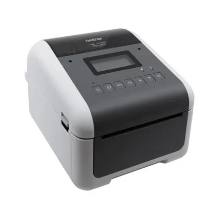 Etikettskrivare, Direkttermo, 300 dpi, Display, LAN, Bluetooth, WiFi, USB, Brother TD-4D