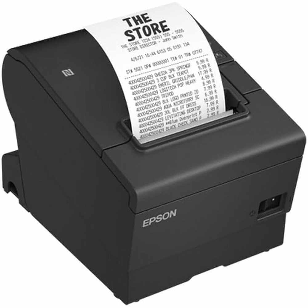 Kvittoskrivare, USB, LAN, RS232, ePOS, Powered USB, Epson TM-T88VII