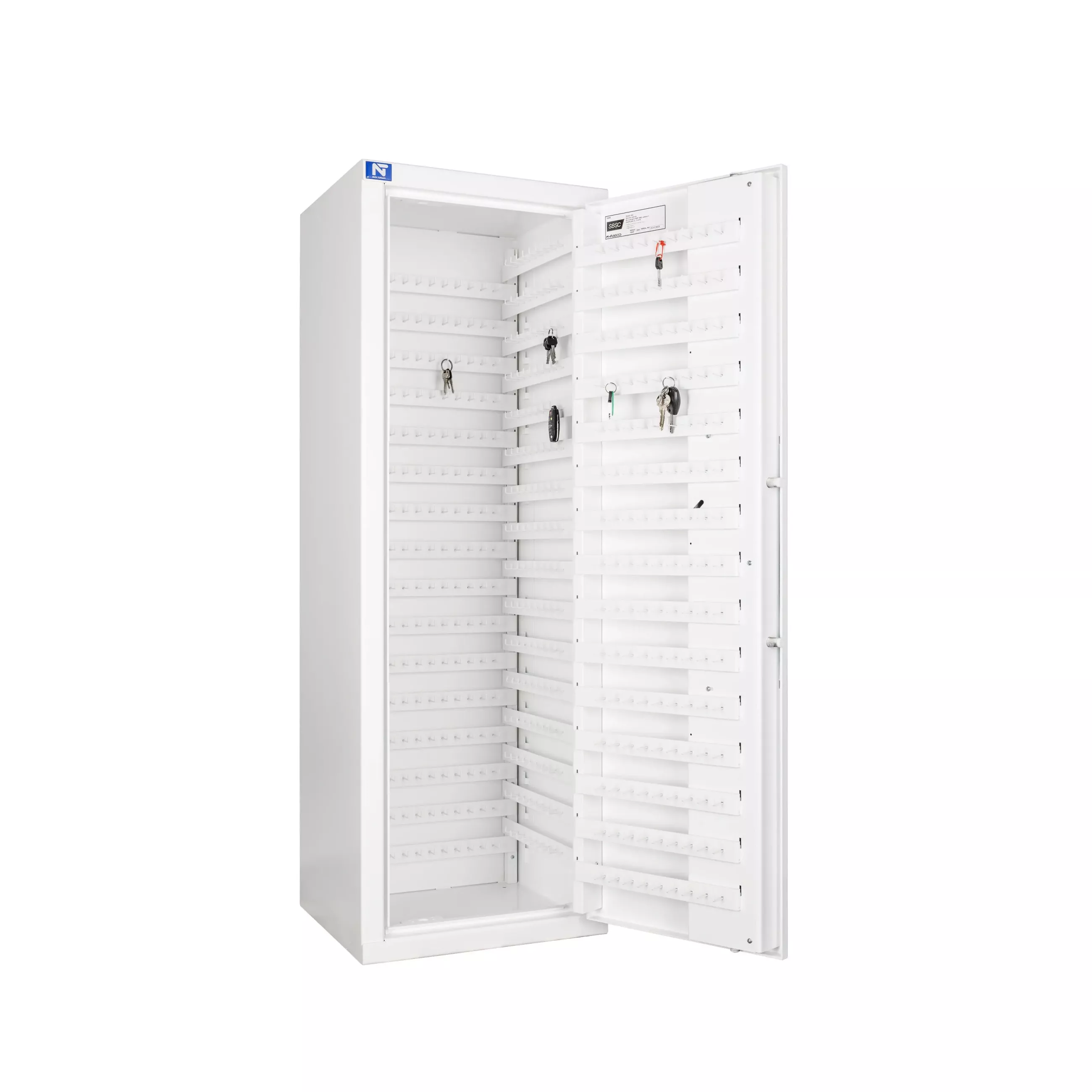 Nyckelskåp, Stöldklassat, SSF3492, 600 krokar, Top 1600