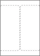 Transportetiketter, A4, Laser, DHL, DSV Transport, 105x220 mm, 500 st ark