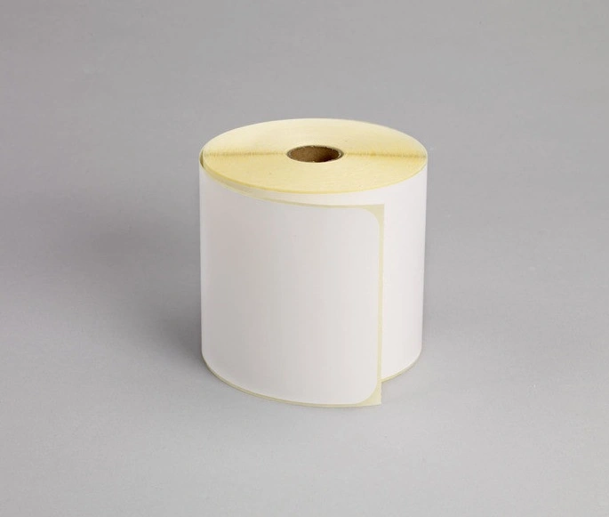 Transportetiketter, Rulle, Perf, Zebra, Bussgods, Schenker, Postnord, 107x251Ø25 mm, 300 st/rulle