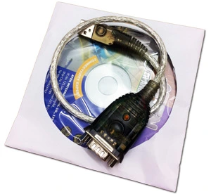 USB till seriell adapter (RS232), DB9 (hane) till USB