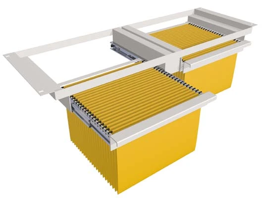 Utdragbar hängmappsram till SOS S-100