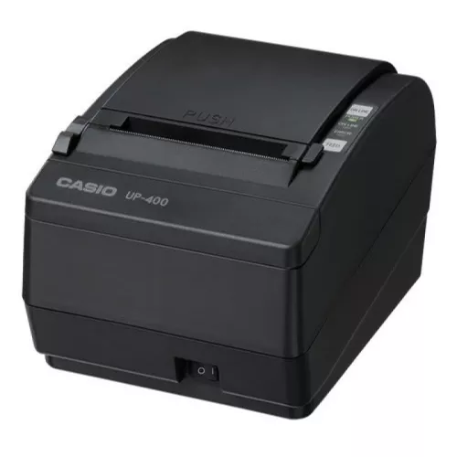 Kvittoskrivare, Bongskrivare, LAN (ethernet), Seriell (RS232), Casio UP-400B