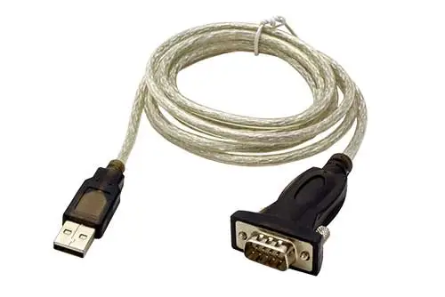Adapter, USB-typ A till seriell, DSUB-9M, 1,8 m