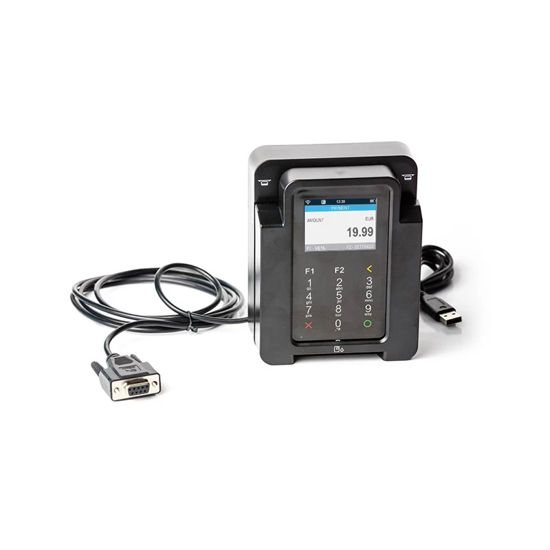 Hållare för kortterminal till kioskautomat, godisautomat, läskautomat, myPOS Ven