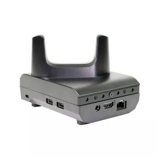 Dockningsstation, Workstation, för handdator, 1 plats, med HDMI, ethernet, USB, Zebra TC51 & TC56