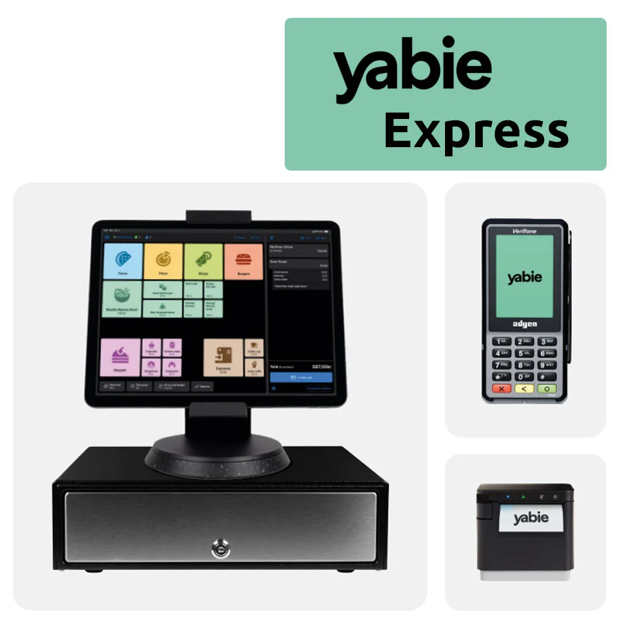 Yabie restaurangkassa, Restauranglösning – Komplett