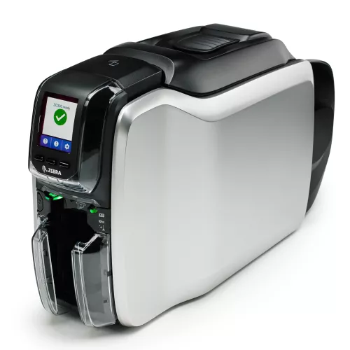 Kortskrivare med display, USB, LAN, Zebra ZC300 – komplett startpaket