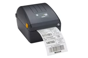 Etikettskrivare för e-handel, USB, LAN, WiFi, Bluetooth, Zebra ZD230d