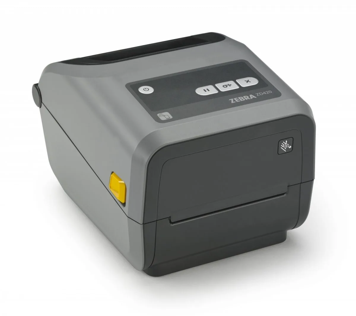 Etikettskrivare, för färgbandspatroner, USB, Bluetooth, LAN, WiFi, TT, Zebra ZD420c