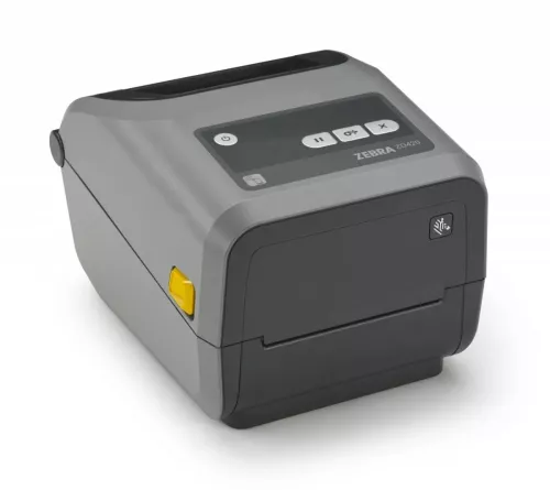 Etikettskrivare, för färgbandspatroner, USB, Bluetooth, LAN, WiFi, TT, Zebra ZD420c
