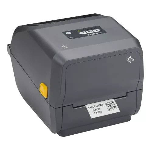 Etikettskrivare, för vanliga färgband, Termotransfer, USB, Bluetooth, WiFi, Zebra ZD421t