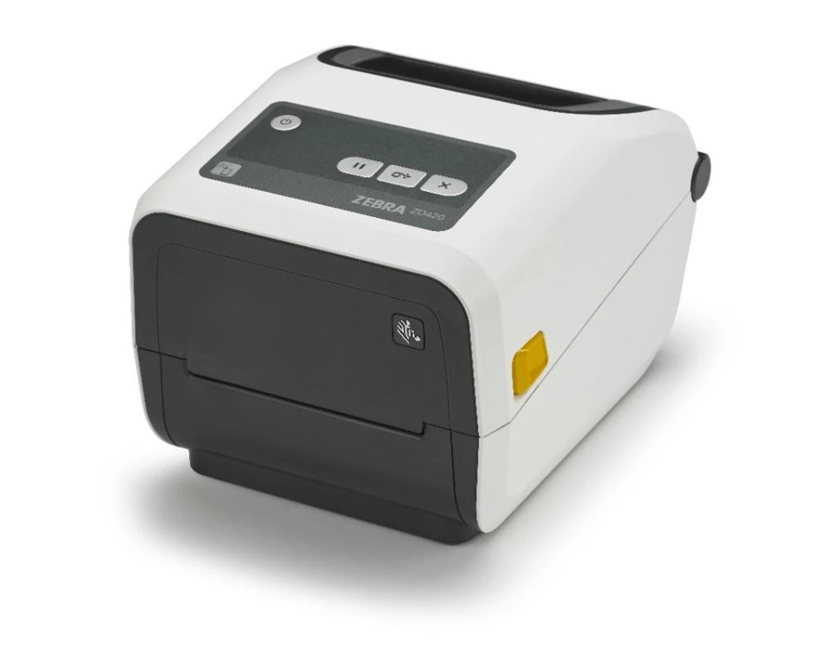 Etikettskrivare för sjukvård, Rengöringstålig, USB, Bluetooth, LAN, WiFi, TT, Zebra ZD420-HC