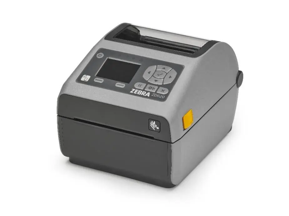 Etikettskrivare med display, DT, USB, RS232, LAN, Bluetooth, WiFi, Zebra ZD620d