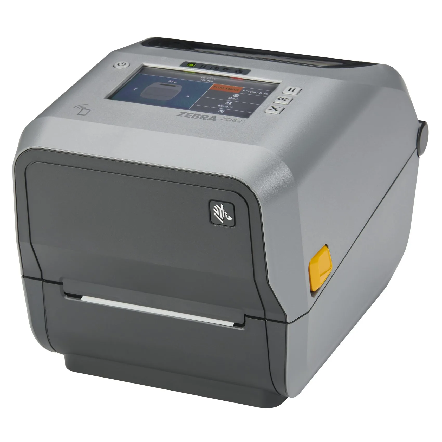 Etikettskrivare med display, TT, USB, RS232, Bluetooth, LAN, WiFi, Zebra ZD621t