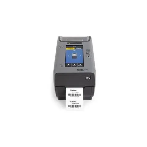 Etikettskrivare med display, DT, TT, USB, RS232, LAN, Bluetooth, WiFi, Zebra ZD611t