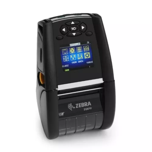Trådlös etikettskrivare med display, Bluetooth, WiFi, Zebra ZQ610 Plus