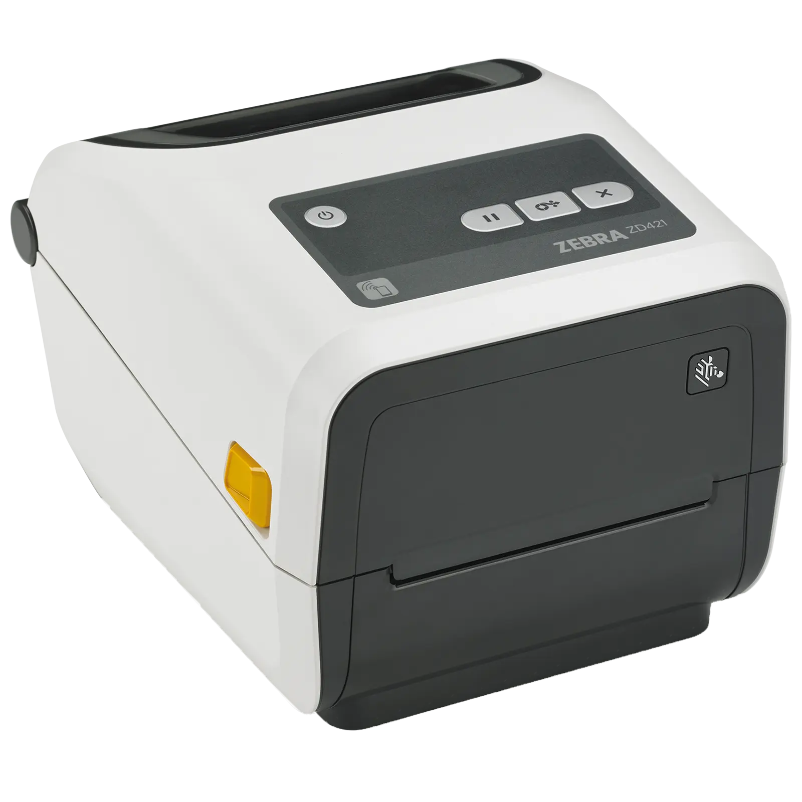 Etikettskrivare för sjukvård, Rengöringstålig, Färgbandspatroner, USB, Bluetooth, LAN, WiFi, TT, Zebra ZD421c-HC