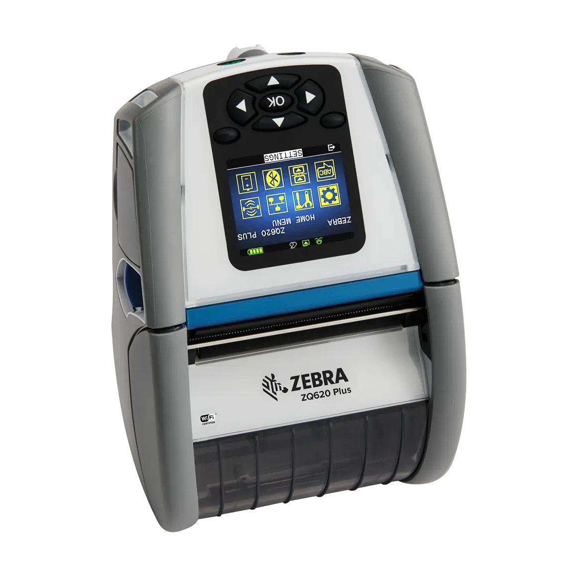 Trådlös etikettskrivare för sjukvård, Display, Bluetooth, WiFi, Zebra ZQ620-HC