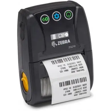 Trådlös etikettskrivare, Bluetooth, Zebra ZQ210