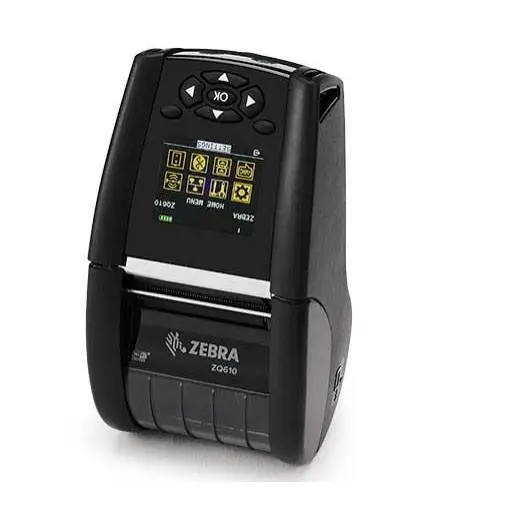 Trådlös etikettskrivare med display, Bluetooth, WiFi, Zebra ZQ610 Plus