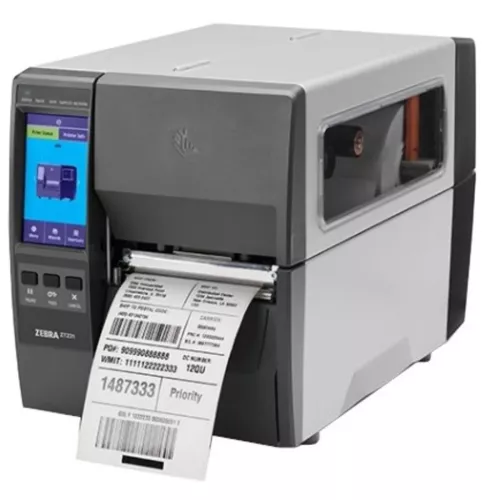 Etikettskrivare, Direkttermo, USB, LAN, Bluetooth (BLE), Zebra ZT231d