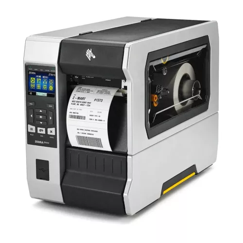 Etikettskrivare för industri, Höga utskriftsvolymer, DT & TT, 203-600 dpi, Zebra ZT610