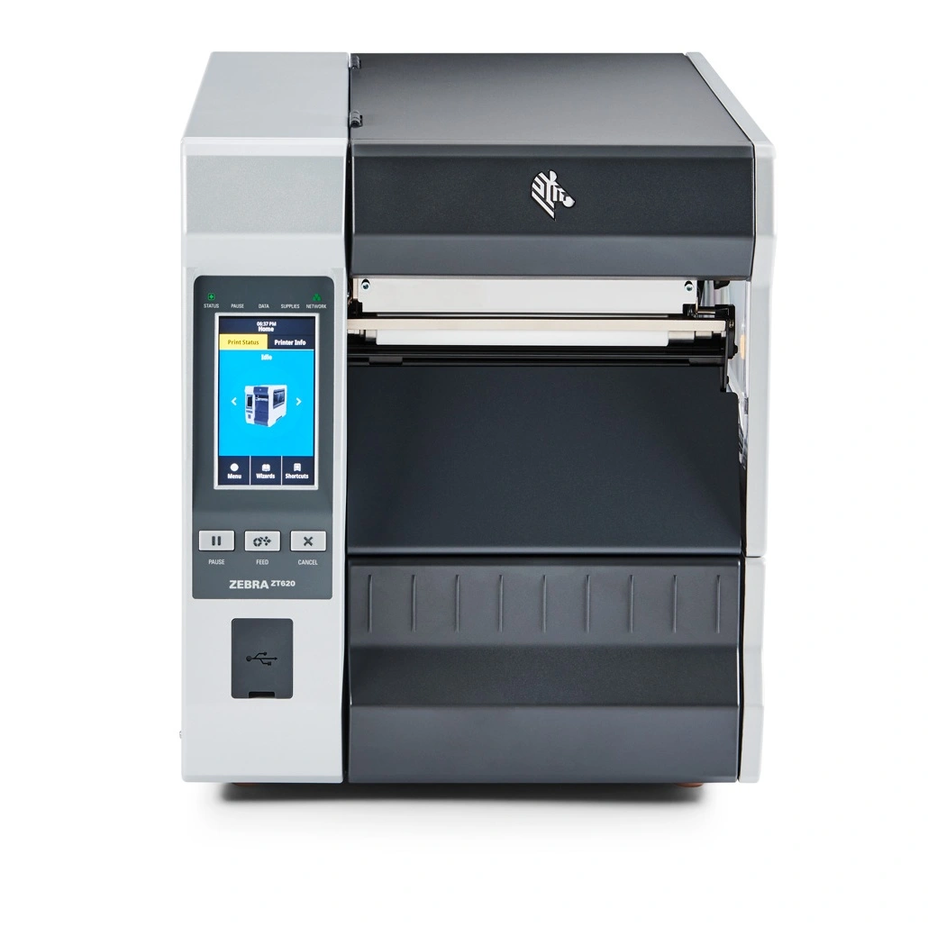 Etikettskrivare för industri, Breda utskrifter, DT & TT, 203-300 dpi, Zebra ZT620