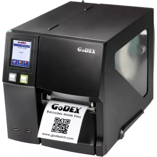 Etikettskrivare, Industri, Pekskärm, TT & DT, 203/300/600 dpi, Godex ZX1200i