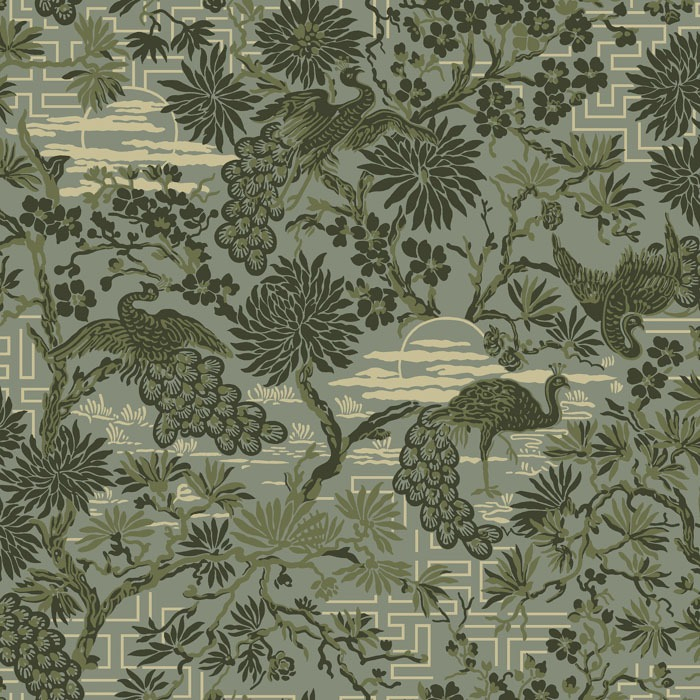 Tapet Brunnsgatan/ Grön