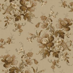 Tapet Ingeborg/ Brun Guld