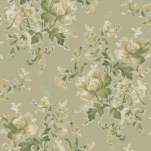 Tapet Ingeborg/ Grön