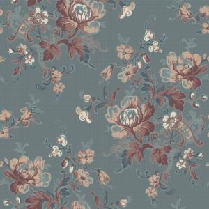 Tapet Ingeborg/ Blå