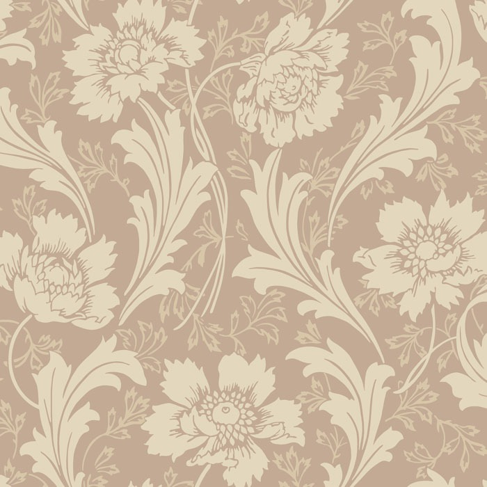 Tapet Villastaden/ Rosa