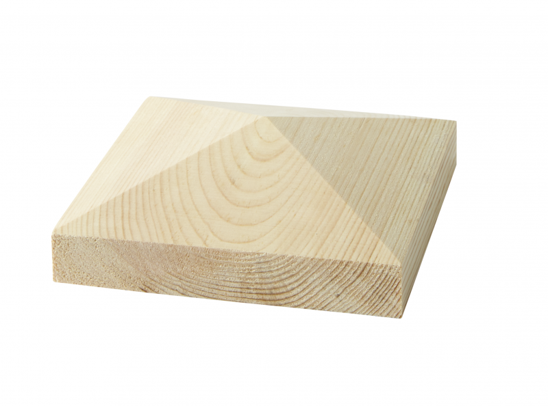 Täcklock/ Pyramidlock/ Lock till stolpe