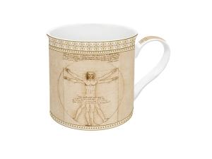 Mugg/ Porslin/ Da Vinci “Vitruvian Man”