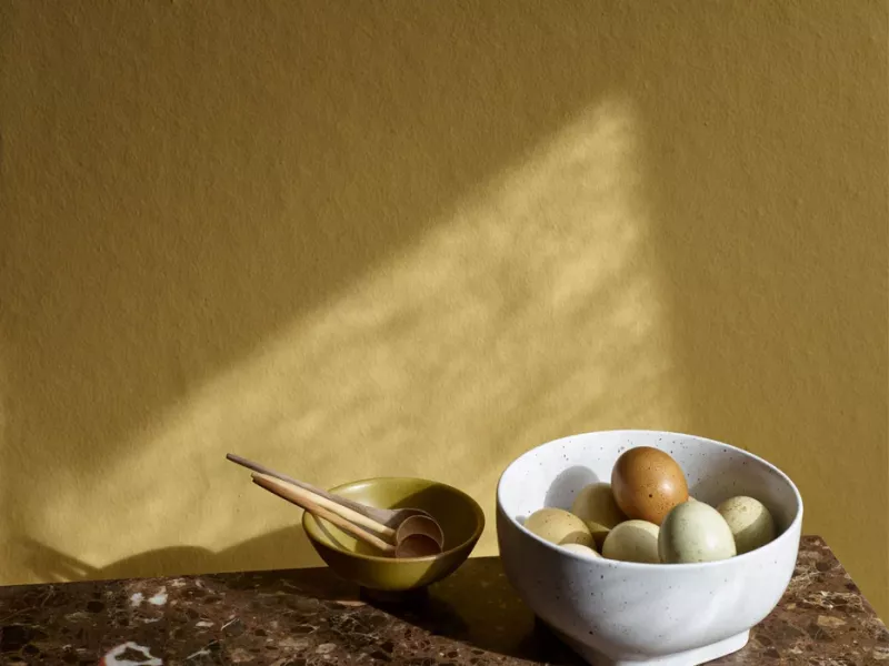 Äggoljetempera Renfanegul