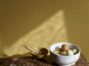 Äggoljetempera Renfanegul