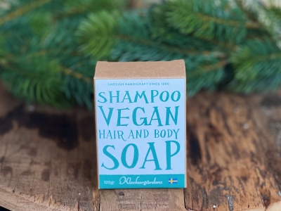 Schampo vegan soap/ hela kroppen/ Till havs