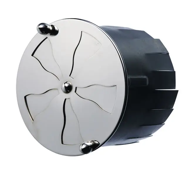 Spiralventil/ Förnicklad/ Ventil