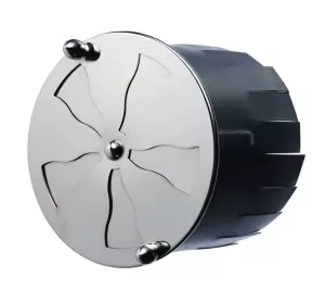 Spiralventil/ Förnicklad/ Ventil